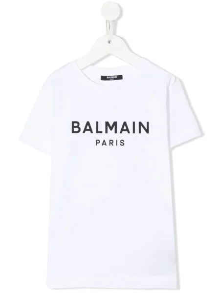 Koszulka dziecięca Balmain biała