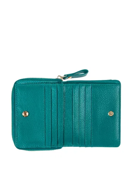 Кожаный кошелек Ashwood Leather зеленый