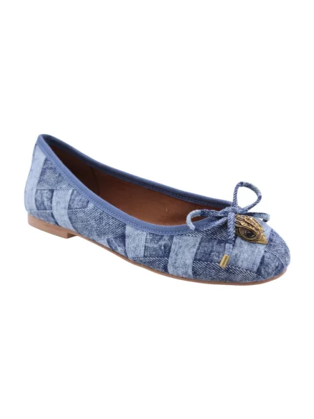 Balerinki Kurt Geiger niebieskie