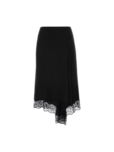 Spódnica midi Alexander Mcqueen czarna