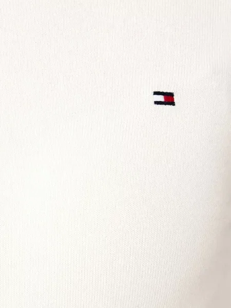 Tommy Hilfiger пуловер с ниско поло дамски с бежово