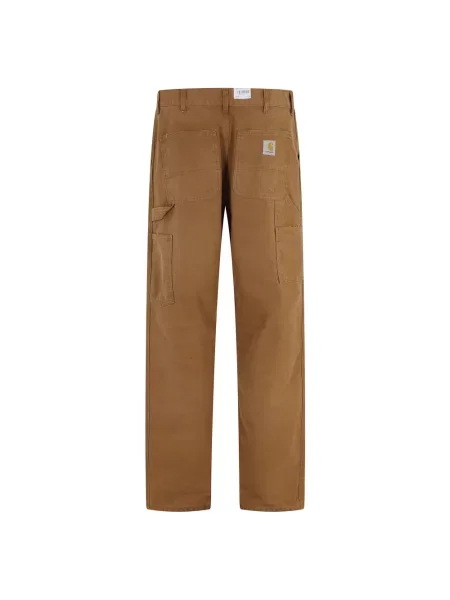 Jeansy Carhartt Wip brązowe