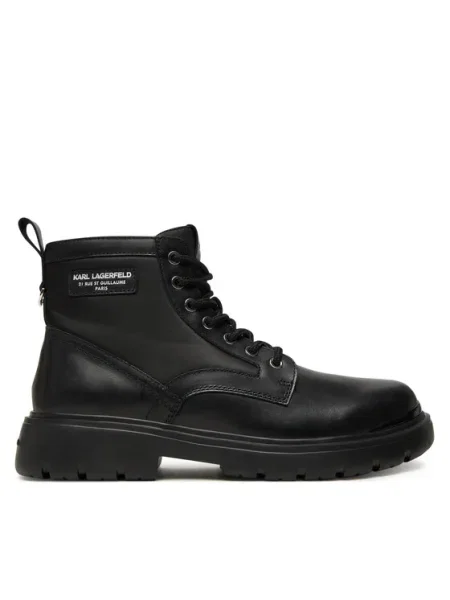 KARL LAGERFELD Bakancs fekete