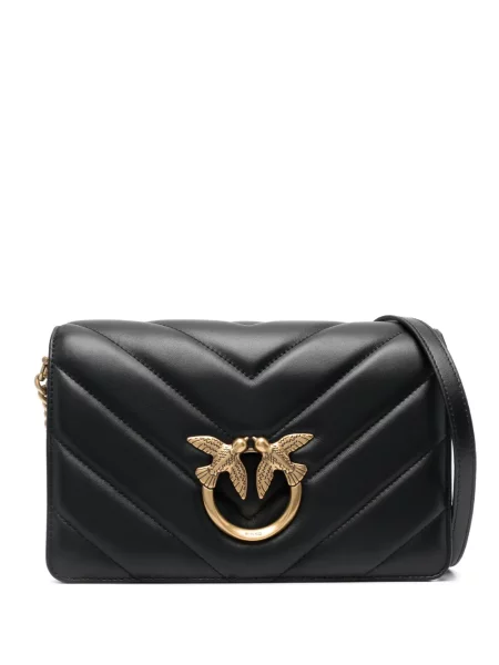 Geantă de mână Pinko din piele negru