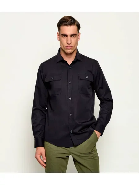 BOSS BLACK Cămașă | casual fit negru