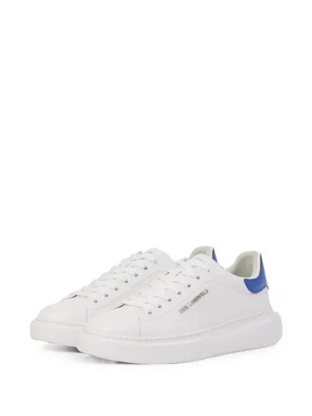 Sneakerși Karl Lagerfeld Jeans din piele alb