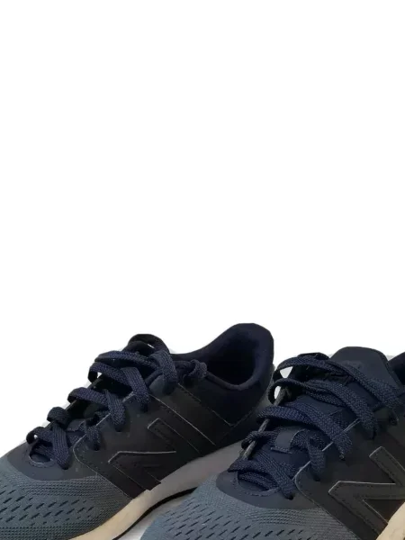 Top New Balance cu autograf alergare albastru