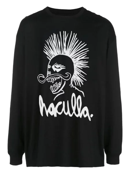 Hanorac Haculla cu imagine negru