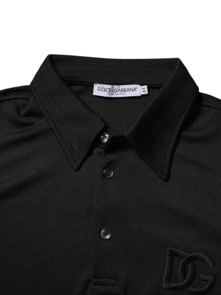 Polo Dolce & Gabbana με αυτόγραφο μαύρο