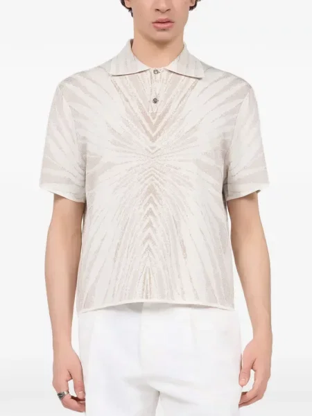 Tricou polo Roberto Cavalli cu imagine