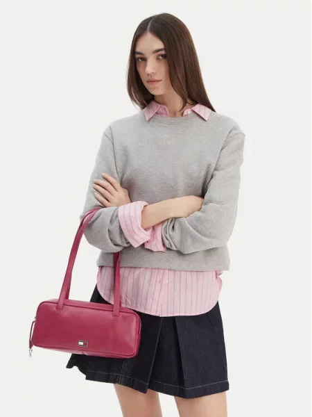 Tommy Jeans Дамска чанта Tjw City Shoulder Bag червен
