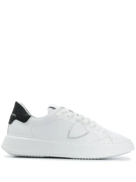 Sneakerși Philippe Model Paris fără toc alb