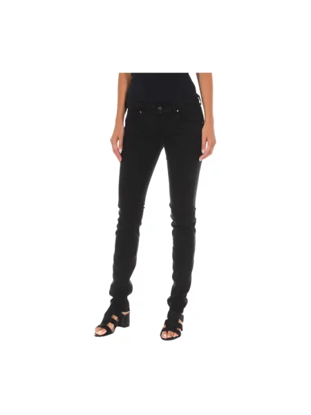 Skinny jeansy skinny Met czarne