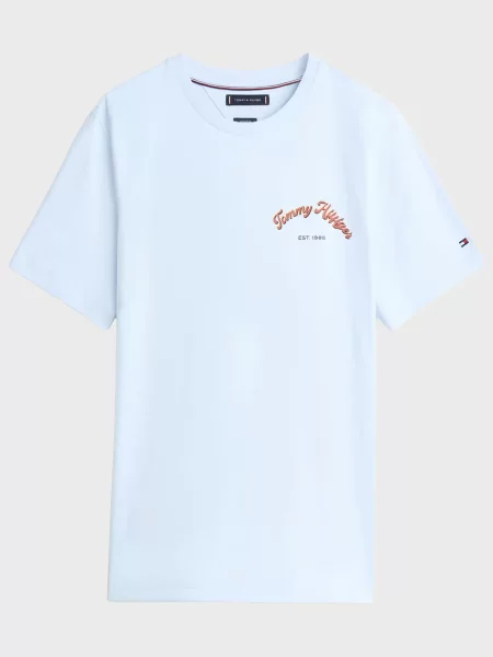 Футболка Tommy Hilfiger блакитна