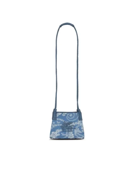 Shopperka Etro niebieska