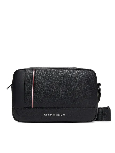 Tommy Hilfiger Geantă crossover Th Central Ew Reporter negru