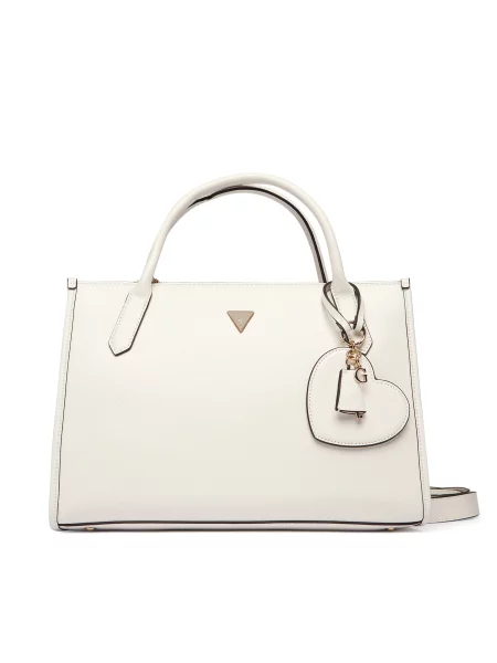 Ročna torba Guess Isobel bela