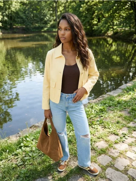 Боді на бретелях темно коричневий