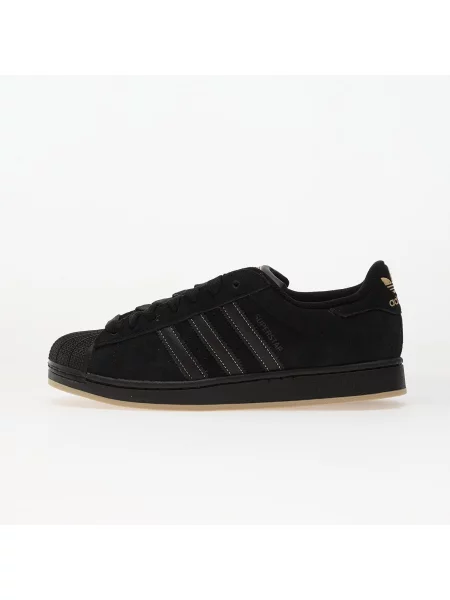 Tenisky adidas Superstar II Core Black/ Core Black/ Stokha EUR 44 černé
