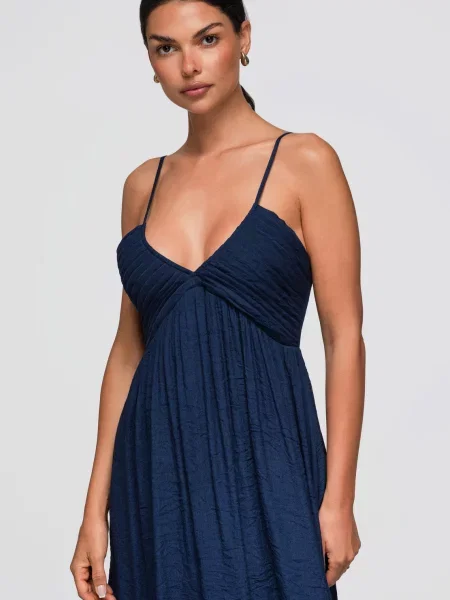 Rochie maxi Ombre albastru