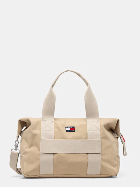 Чанта Tommy Jeans бежово