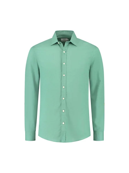 Shiwi Košile Lucas tmavě zelená