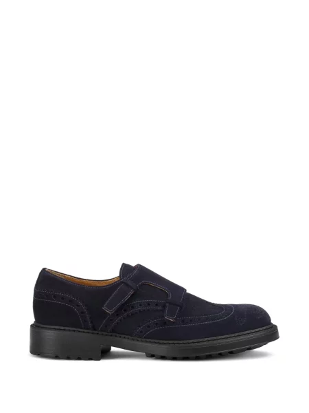 Brogues Doucal's cu bretele albastru