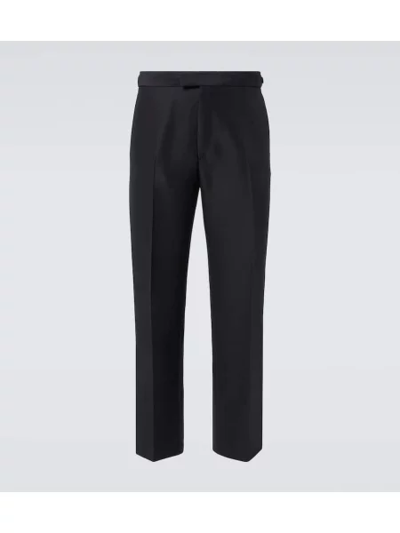 Costum Loro Piana de lână de costum negru