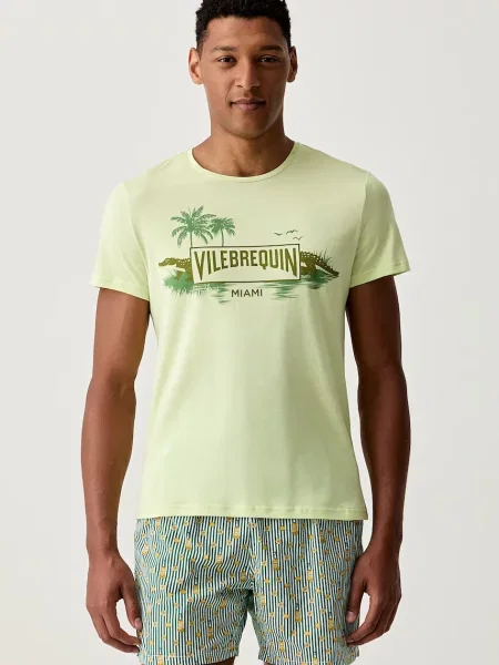 Vilebrequin tricou pentru bărbați din THOM verde