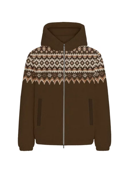 Hoodie Mc2 Saint Barth καφέ