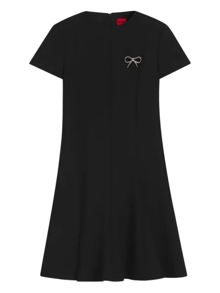 Rochie mini Hugo cu funde negru