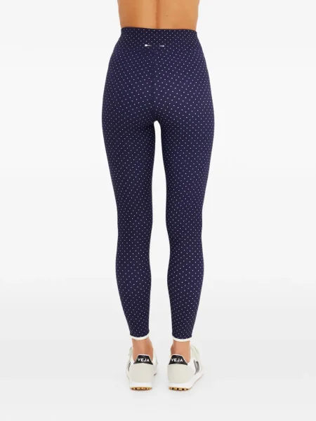 Legginsy The Upside w grochy niebieskie