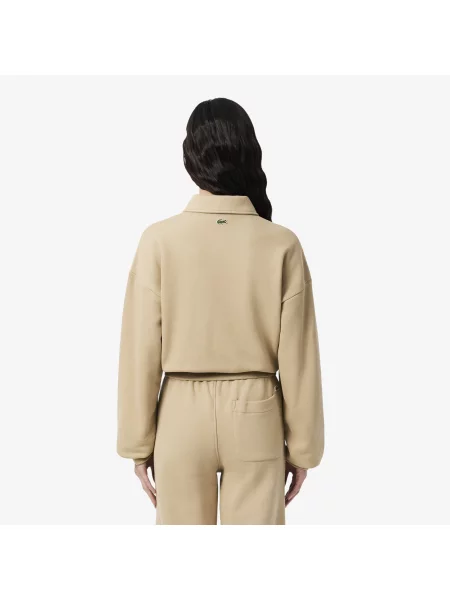 Lacoste толстовка бежева