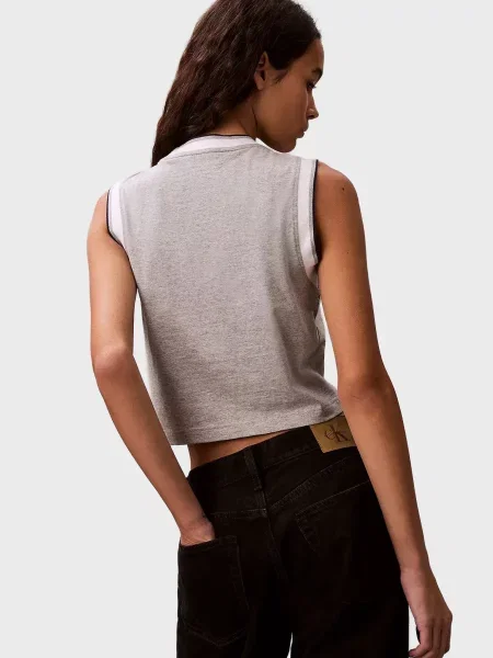 Топ Calvin Klein Jeans сірий