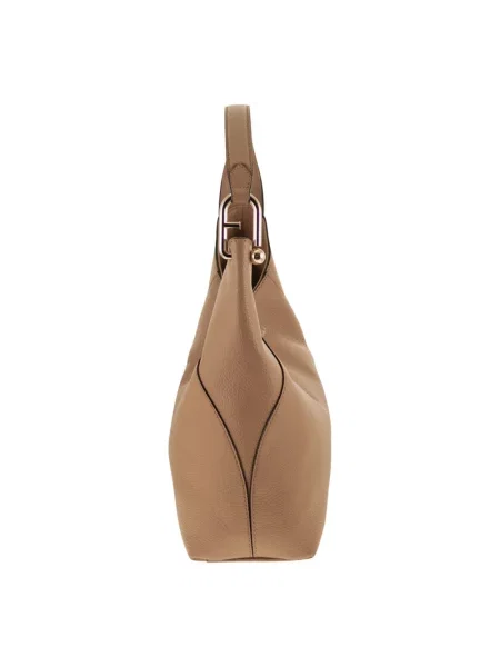Torebka Furla skórzana brązowa