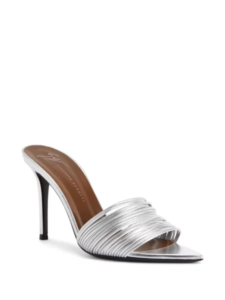 Sandale Giuseppe Zanotti din piele gri