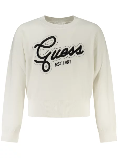 Gyerek szvetter Guess Jeans fehér