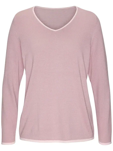 VIVANCE Pulover mauve roz