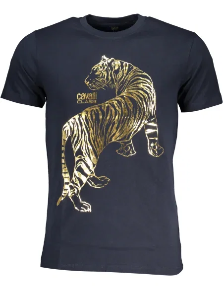 Tricou Cavalli Class scurt albastru