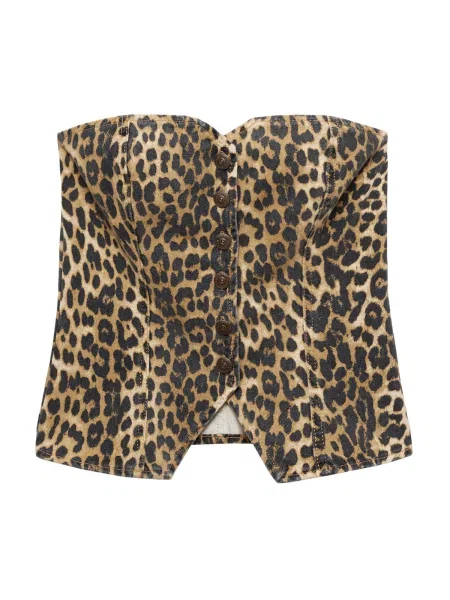 MANGO Top LEO / deschis maro