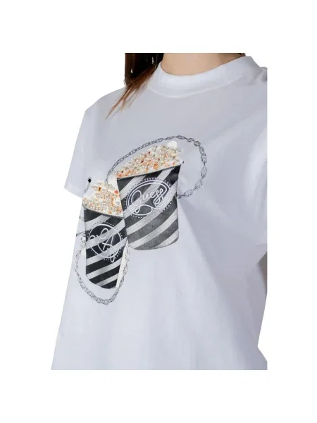 Tricou Guess alb