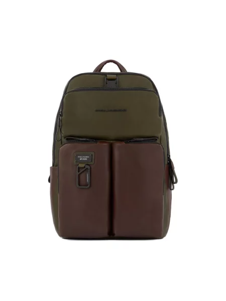 Torba na laptopa Piquadro zielona