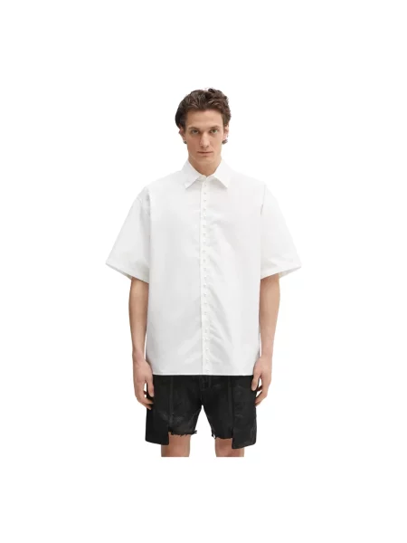 AMBUSH koszula Pearl Button Shirt relaxed z kołnierzykiem klasycznym biały
