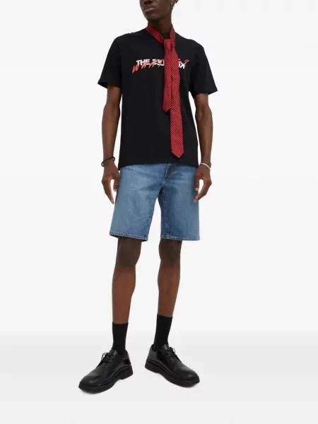 Tricou The Kooples cu imagine negru