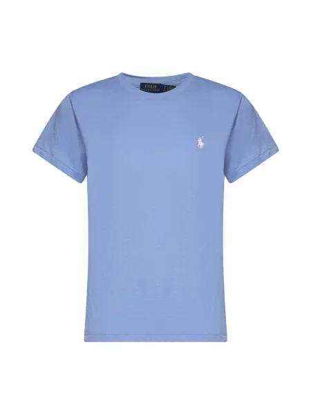 Męski t-shirt o kroju regular fit z czystej bawełny Polo Ralph Lauren niebieska