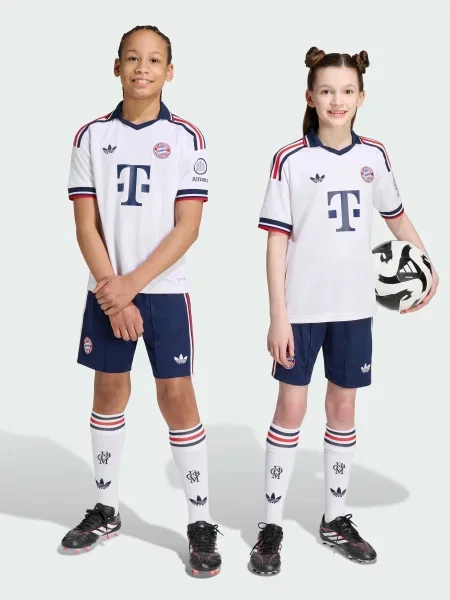 Детские спортивные шорты Adidas синие