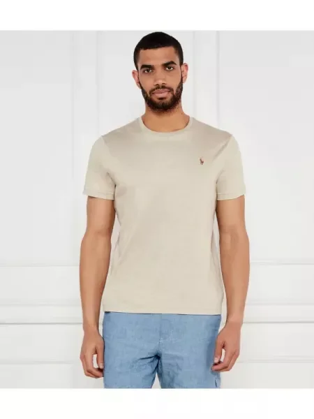 POLO RALPH LAUREN tricou | Custom slim fit bej
