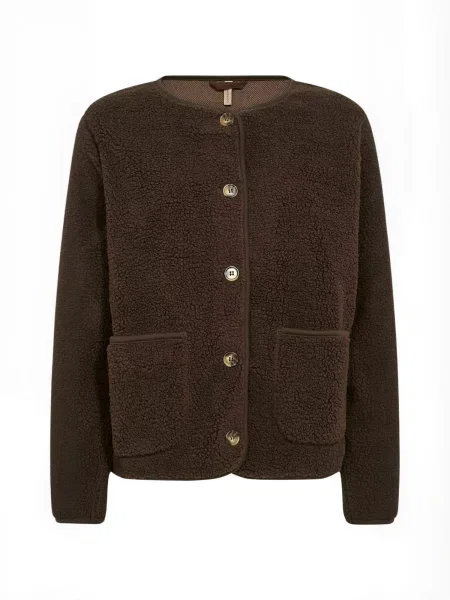 Soyaconcept Jachetă fleece Onyx 2 ciocolatiu