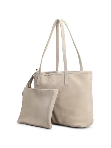 Szarvasbőr shopper táska Mc2 Saint Barth autogrammal