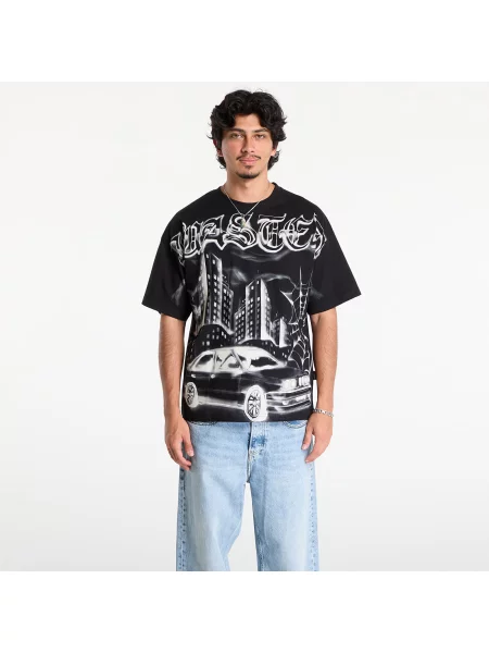 Koszulka Wasted Paris M Atm Boxy T-Shirt Black XL czarna